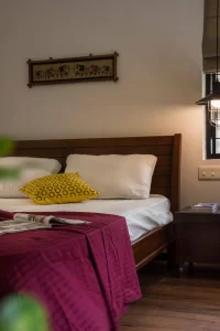 Căn phòng ấm áp mang đến sự thư giãn sau một ngày làm việc mệt mỏi