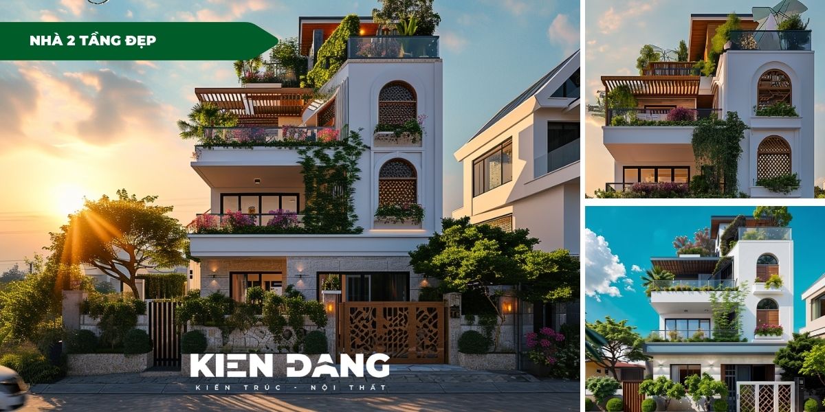 Nhà 2 tầng đẹp